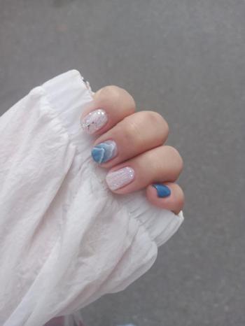 白美甲图片 _ 第(18)张