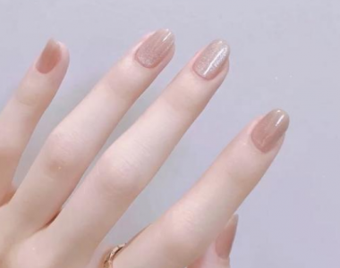 橙美甲图片 _ 第(11)张