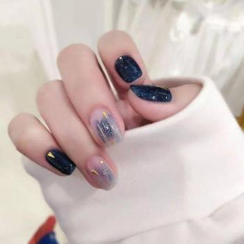 橙美甲图片 _ 第(20)张