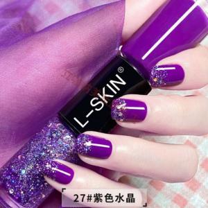 紫美甲图片 _ 第(8)张