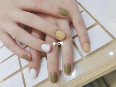 绿美甲图片 _ 第(17)张