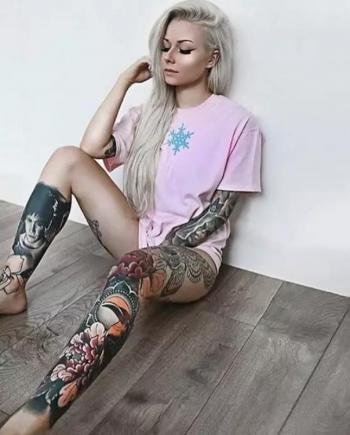 超级火辣欧美美女纹身图片诱惑迷人第2张