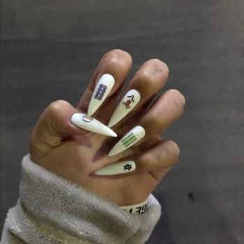 白美甲图片 _ 第(20)张