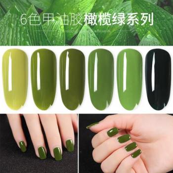 绿美甲图片 _ 第(15)张