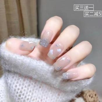 白美甲图片 _ 第(19)张