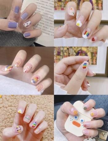 白美甲图片 _ 第(10)张
