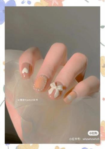 白美甲图片 _ 第(16)张