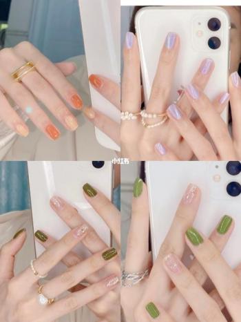 白美甲图片 _ 第(19)张