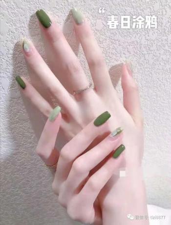 白美甲图片 _ 第(18)张