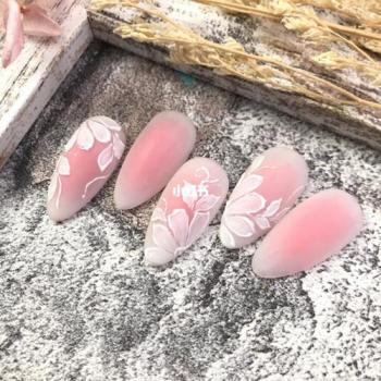 白美甲图片 _ 第(13)张