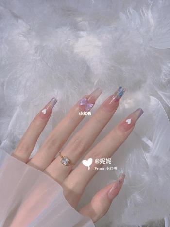 白美甲图片 _ 第(12)张