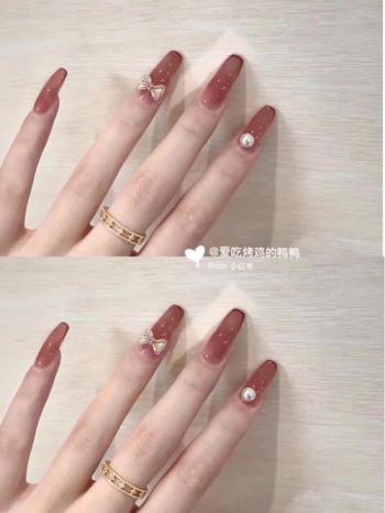 白美甲图片 _ 第(18)张