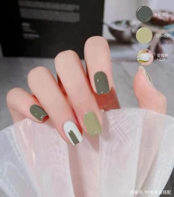 白美甲图片 _ 第(10)张