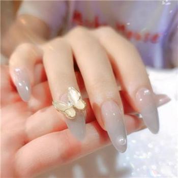 白美甲图片 _ 第(9)张
