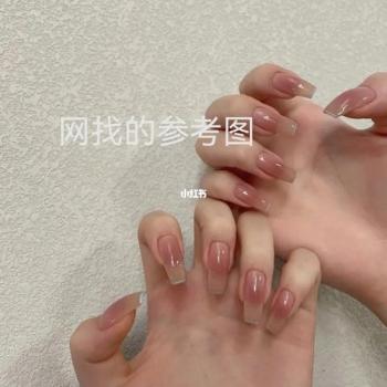 橙美甲图片 _ 第(17)张