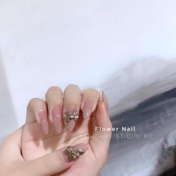 白美甲图片 _ 第(19)张