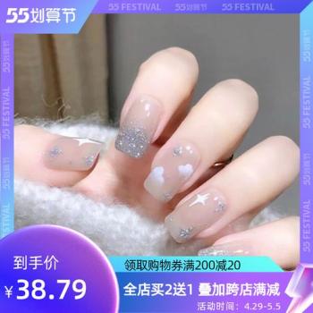 白美甲图片 _ 第(18)张