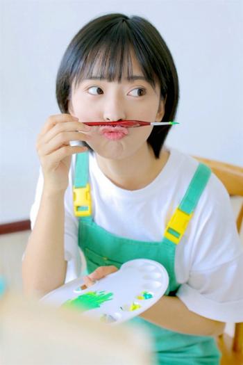 清纯美女清纯短发图片 _ 第(9)张
