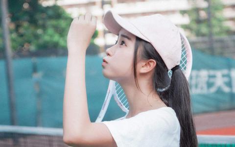 网球妹子图片 _ 第(3)张