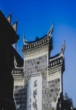 高清旅游古镇凤凰古城唯美摄影图片