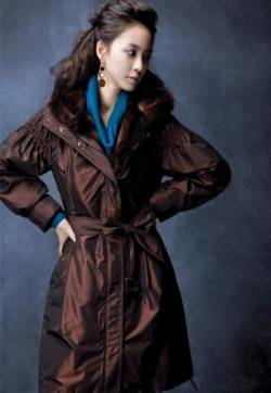 高清韩国美女韩艺瑟秋冬高贵大气时尚写真（2）