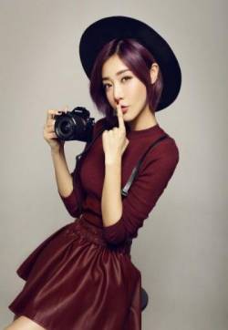 中国四川内江女演员邓家佳可爱时尚美女明星个性写真图片第张