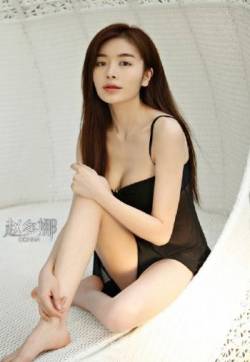 性感女神赵多娜黑色薄纱遮体诱惑写真图片高清下载
