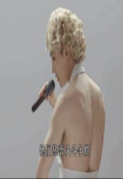 胡歌cos玛丽莲梦露大跳热舞 搞笑gif