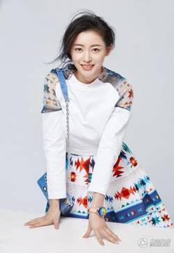 高清哈尔滨新生代女演员张天爱双面写真图片老公女神自由转换