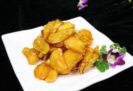 东北拔丝地瓜图片    东北美食图片