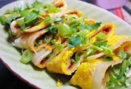 东北烤冷面图片   东北美食图片