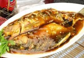 杭州美食之西湖醋鱼图片