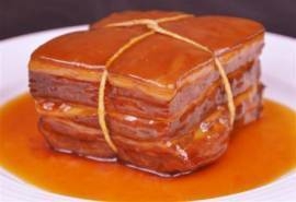 杭州美食之东坡肉图片
