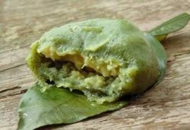 艾叶粑粑图片  桂林美食图片