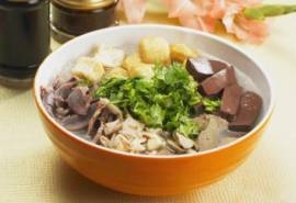 南京鸭血粉丝汤图片  南京美食图片