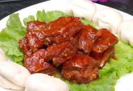 无锡酱排骨图片  苏锡菜图片  苏菜图片