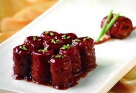 九转大肠图片  鲁菜图片