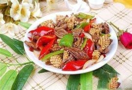 油爆双花图片  鲁菜图片