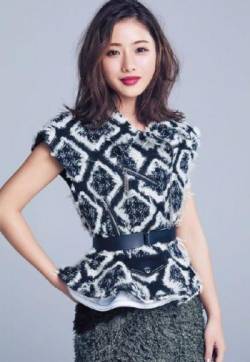 高清日本东京美女石原里美登上ELLE台湾7月刊封面图片