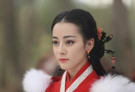 高清新疆乌鲁木齐美女演员《秦时丽人明月心》迪丽热巴剧照图片