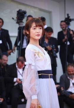 高清浙江省宁波美女徐娇唯美古风汉服小清新红毯写真