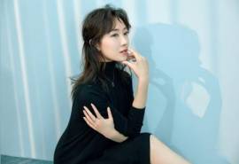 中国内地辽宁省沈阳女演员菅纫姿秋冬养眼时尚写真图片