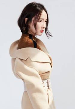 中国内地北京市海淀区女演员霍思燕妩媚性感时尚杂志封面写真图片