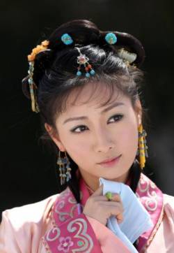 中国著名湖南省益阳女演员电视剧《黛玉传》陶昕然剧照高清图片