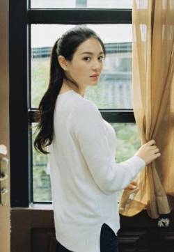 高清中国内地新晋女演员曾一萱小清新胶片唯美写真图片