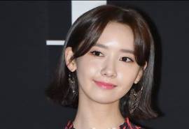 高清韩国首尔永登浦美女林允儿短发俏皮出席活动图片