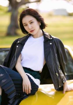 高清吉林美女演员舒畅秋冬最新时尚街拍写真图片图片