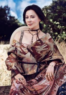 高清江苏苏州美女刘嘉玲风华绝代魅力十足杂志封面图片