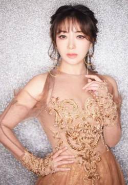 中国内地重庆人女演员陈紫函裸色透视纱裙性感写真图片