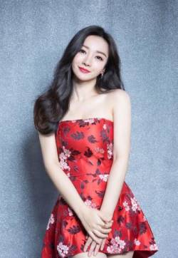 中国内地湖南衡阳女演员柳岩中国风抹胸小短裙甜美写真图片